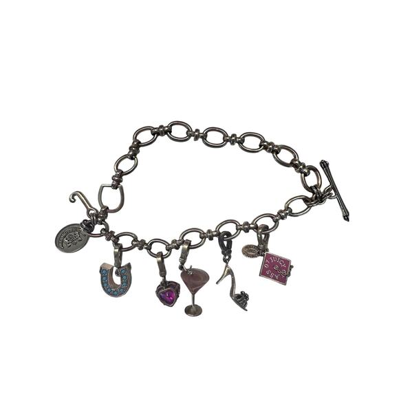VERY RARE VINTAGE JUICY COUTURE CHARM BRACELET VHTF 2001 2000s Y2K - Picture 1 of 16